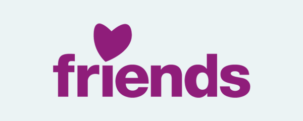 This is a picture of the Friends logo