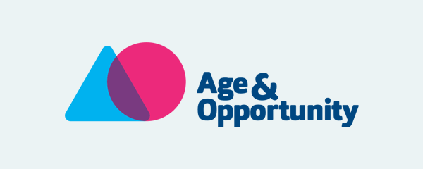 This is a picture of the Age & Opportunity logo